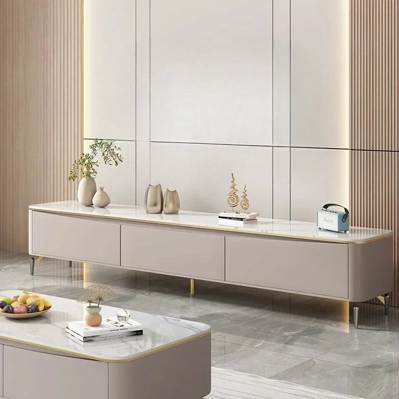 

Mount Mobile Tv Table Mueble Retro Media Console Desk Lowboard Tv Stand White Living Room Arredamento Living Room Furniture