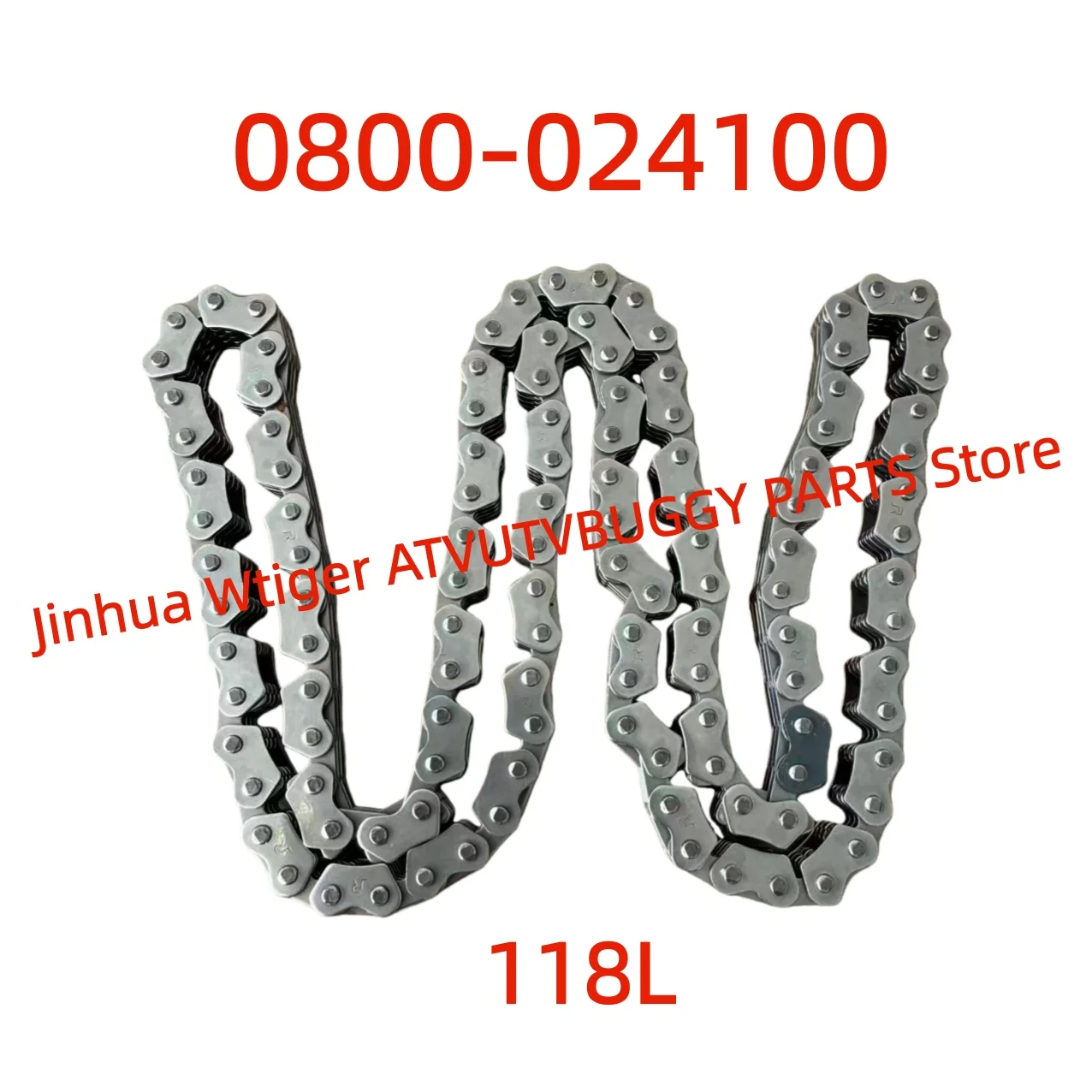 ORIGINAL TIMING CHAIN 118L 0800-024100 for CFmoto CFORCE400AU CF450L CF450S CFORCE 800 X8 U8 Z8 CF800AU UF800EX CF800AZ CF800-3