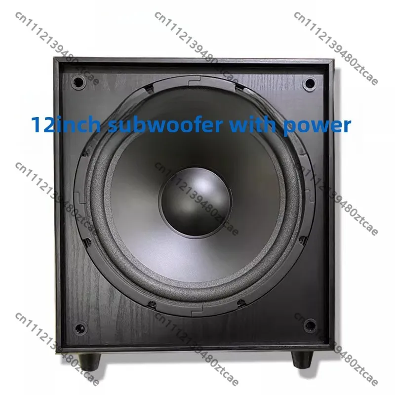 

12-Inch Active Subwoofer Enhanced Deep Bass Performance Simple Connection Ready For Instant Use