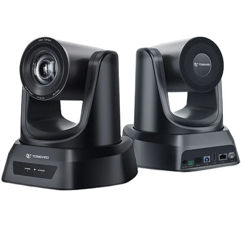 Hot-Selling Professional NDI PoE 20x Zoom Camera 1080p60 SDI/USB/IP Ptz Video Conference Camera for Church Streaming