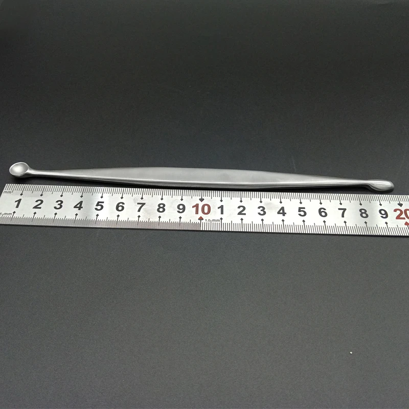 New Double Head Curette Stainless Steel Tool For a Variety Of Head Scraping Molluscum