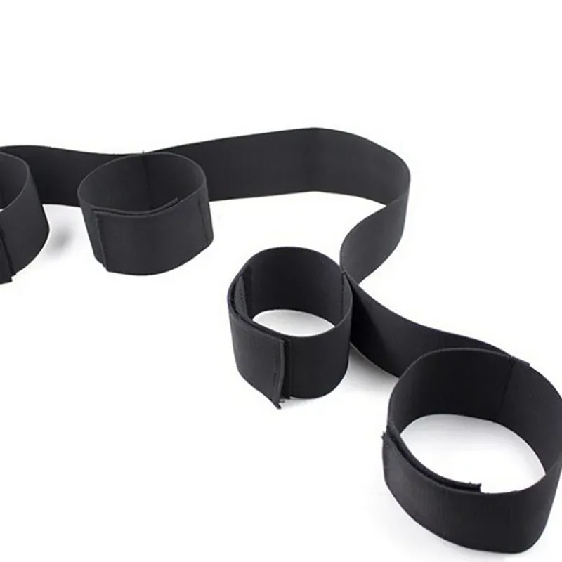 Bondage Per Coppie Per Adulti SM Bondage Manette di Ritenuta Del Sesso Strumenti di Schiavo Bdsm Vibratori Polso Alla Caviglia Polsini Gamba Aperta Giocattoli A Mano