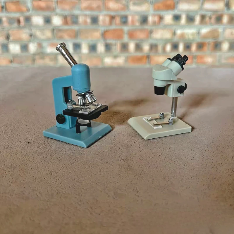 J.Dream capsule toys cute Research Mascot 5 Monocular Microscope Balance Scale 1/8 1/6 dollhouse collection miniatures figures view 5