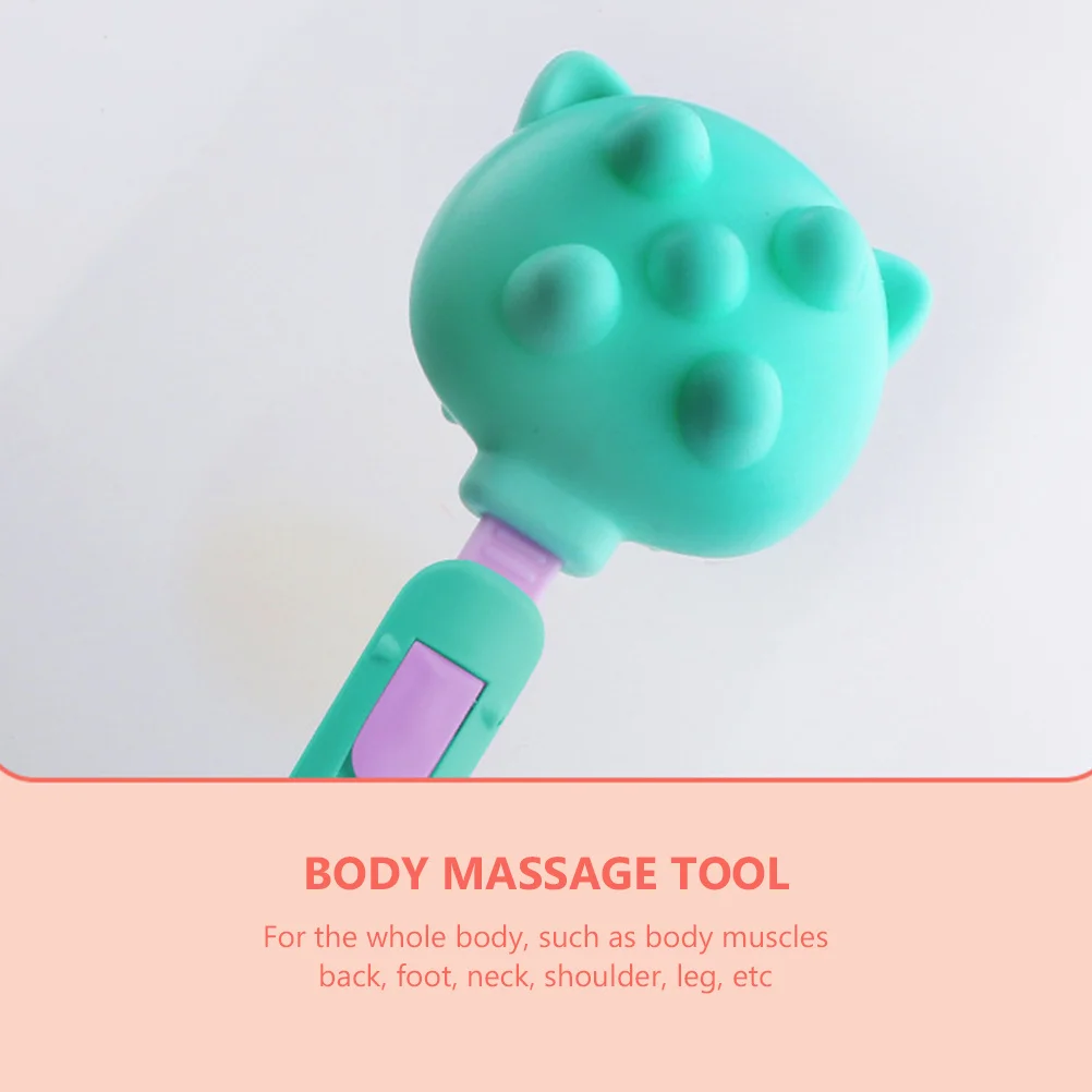 

Telescopic Massage Hammer Flap Rod Clapping Massager for Full Body Relaxation Back Neck Shoulder Foot Muscle Pain Relief