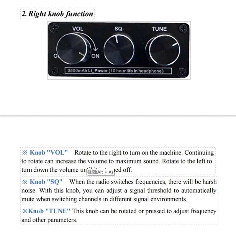 TEF6686 FM(65-108Mhz)&SW/MW/LW(144-27000Khz) DSP Radio Receiver RDS With Battery Durable Easy To Use Black