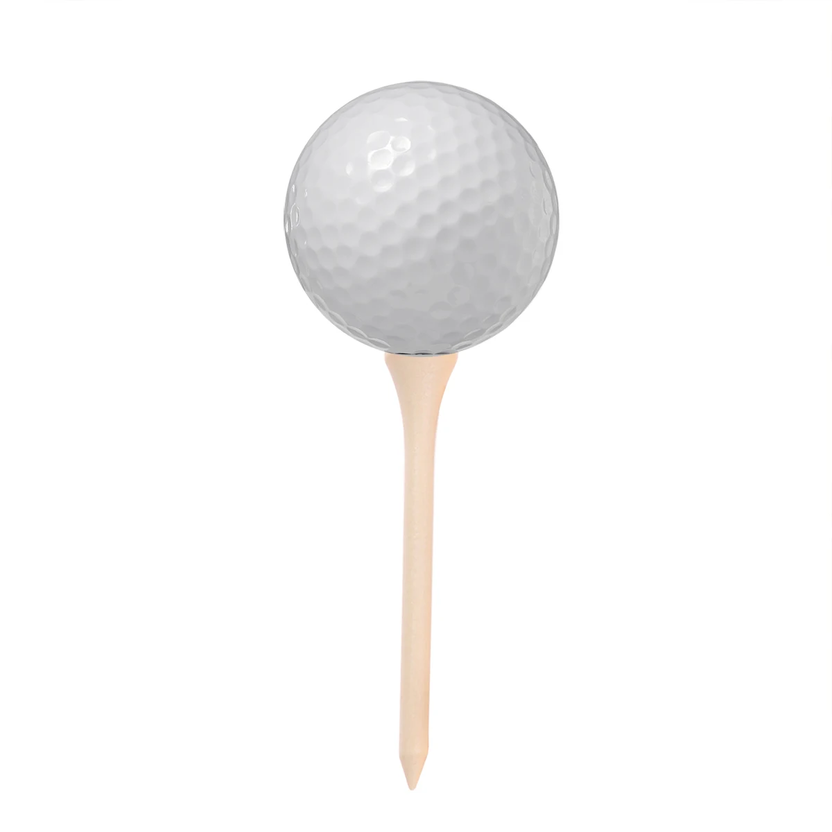 

100pcs 7Cm Golf Tees Solid Wooden Unbreakable Lightweight Durable Eco-Friendly Ergonomic Design Multi-Use Pitch Fork Tool 2 3 4
