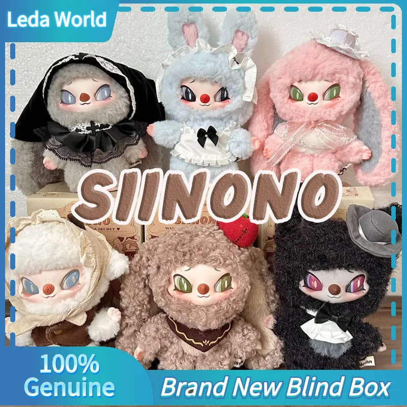 

Miniso 100% Genuine SIINONO Want To Tell You a Secret Series Vinyl Face Blind Box Kawaii Doll Mystery Box Anime Figure Best Gift