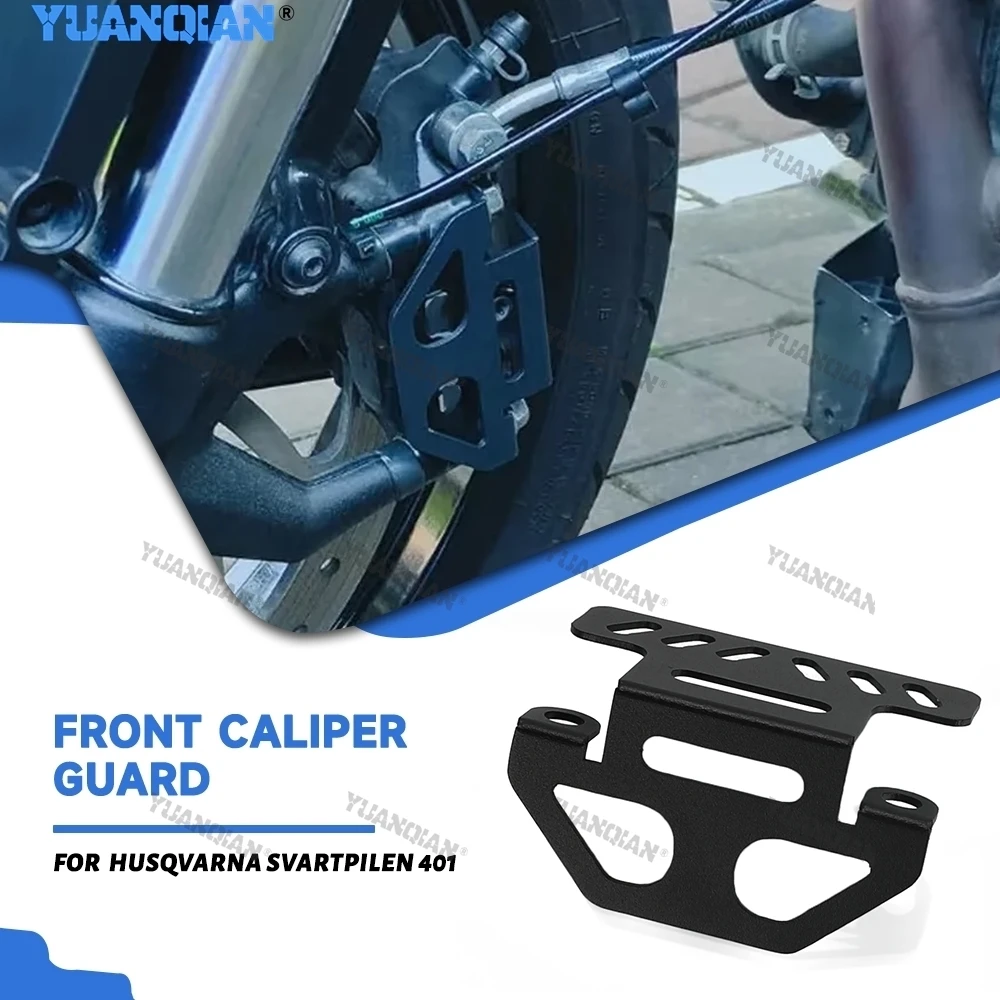

For Husqvarna Vitpilen 401 Svartpilen 125 200 2017-2024 Fender Crash Slider Motorcycle Front Brake Caliper Guard Cover Protector