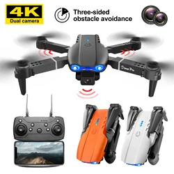 E99 Pro Drone Quadcopter uchwyt zdalnego sterowania czteroosiowy samolot HD 4K fotografia UAV mocowanie wysokości helikopter zabawki