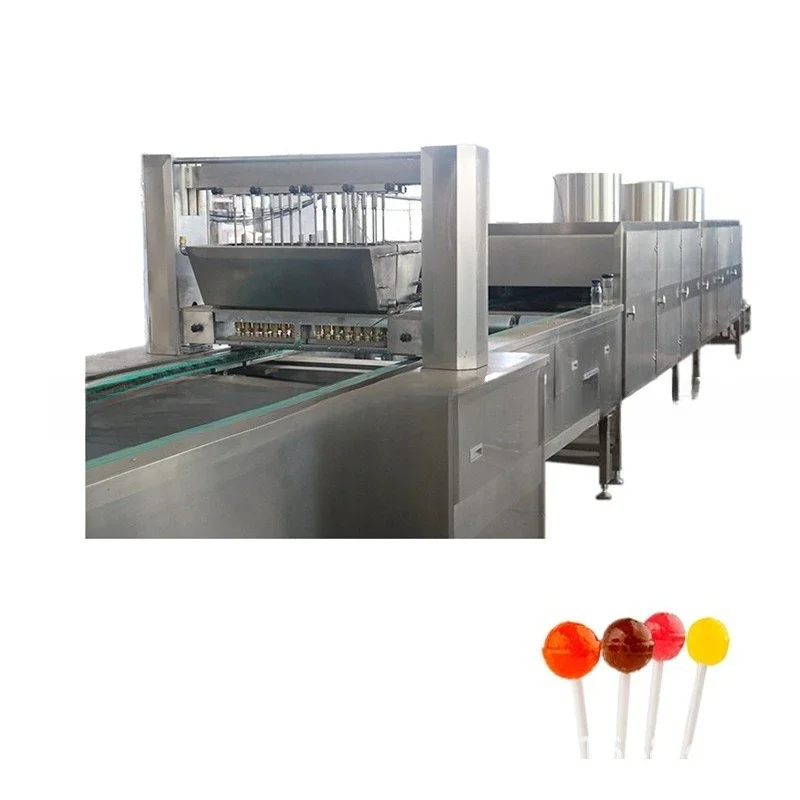 SE-150E Pear paste lollipop servo pouring production line, lollipop automatic forming equipment