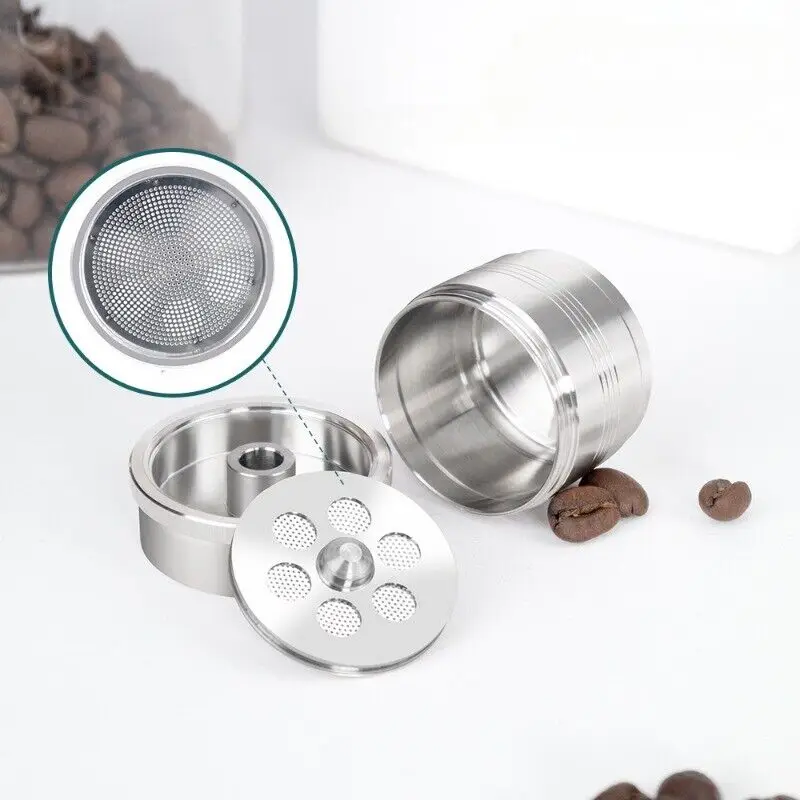 Refillable Coffee Capsules for illy X7/Y3/illy Y5 Coffee Machines Filter Pods Stainless Steel  Reusable Capsule Filter Pods