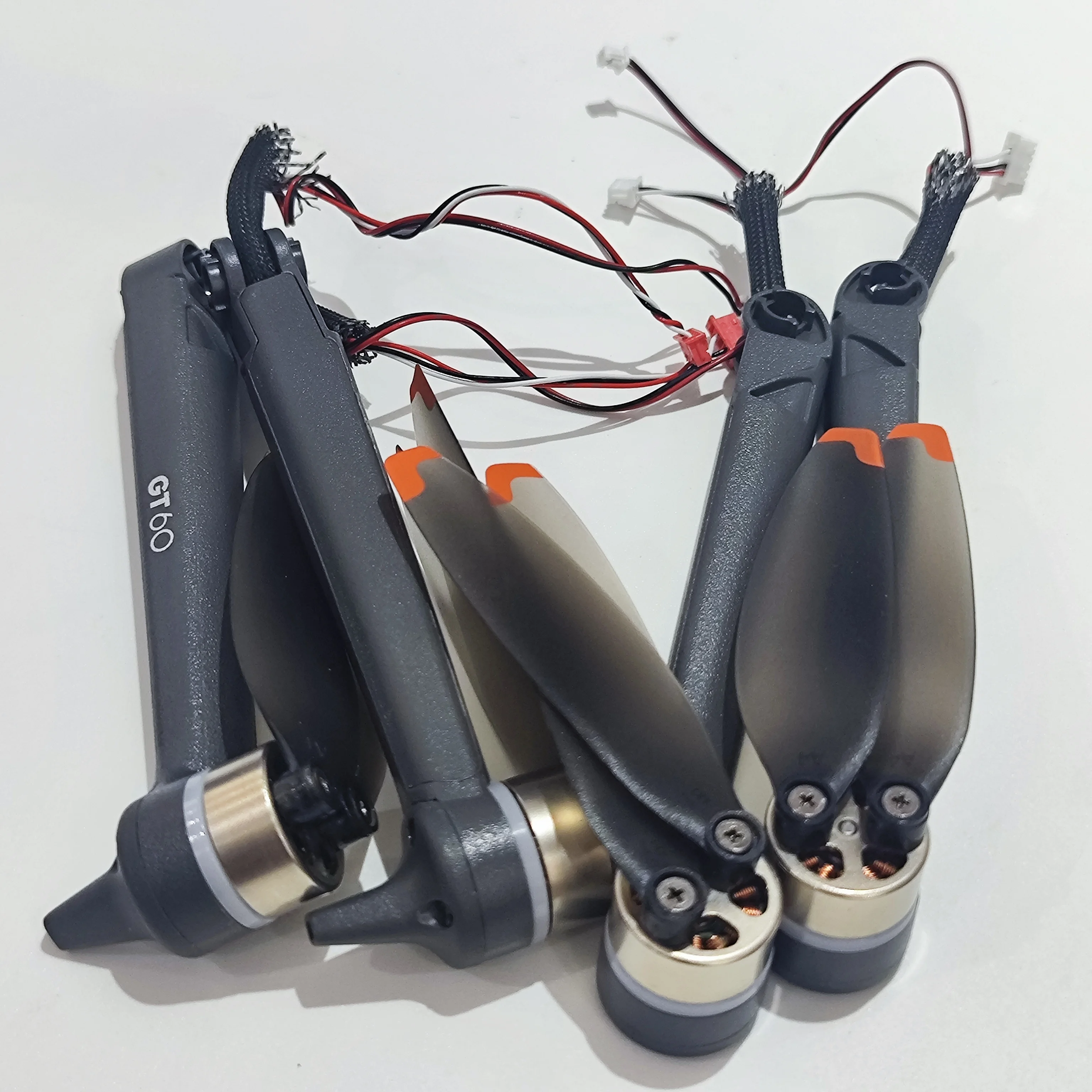 GT60 Drone Original Brushless Motor Front/Rear Motor Arm A/B/ Full Set With Blade Propellers for New GT60 Foldable RC Quadcopter