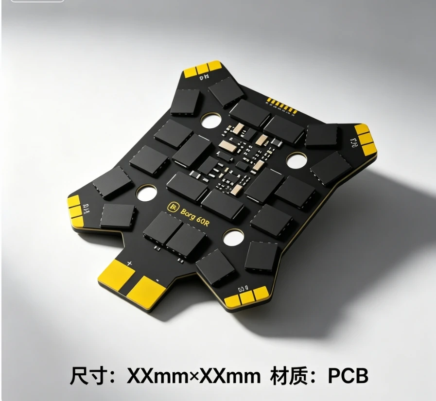 

iFlight Borg 60R 4-in-1 ESC 3-8S Lipo 20x20mm Mounting Holes Brushless Speed Controller for FPV Racing Drone