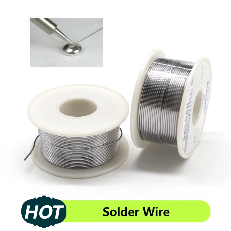 

50g/100g Solder Wire Diameter 0.8/1.0mm 63/37 Welding Wire 2% Flux Low Melting Point For Electronic Welding Iron Solder Tool