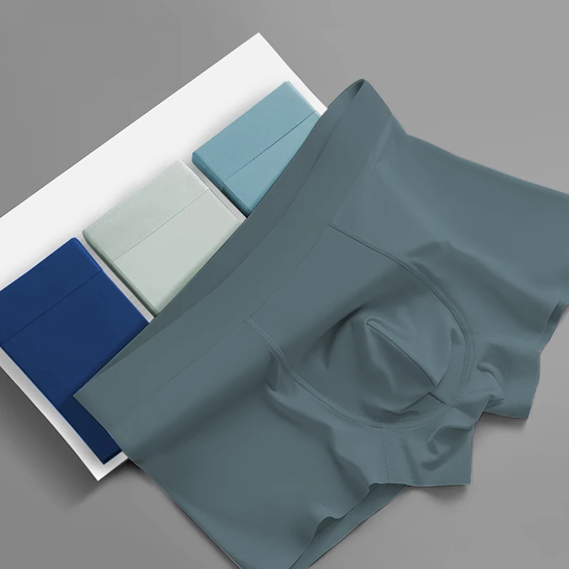 Ropa interior Modal para hombre, boxers delgados de verano, cómodos deportes para hombre, boxers antibacterianos transpirables para hombre