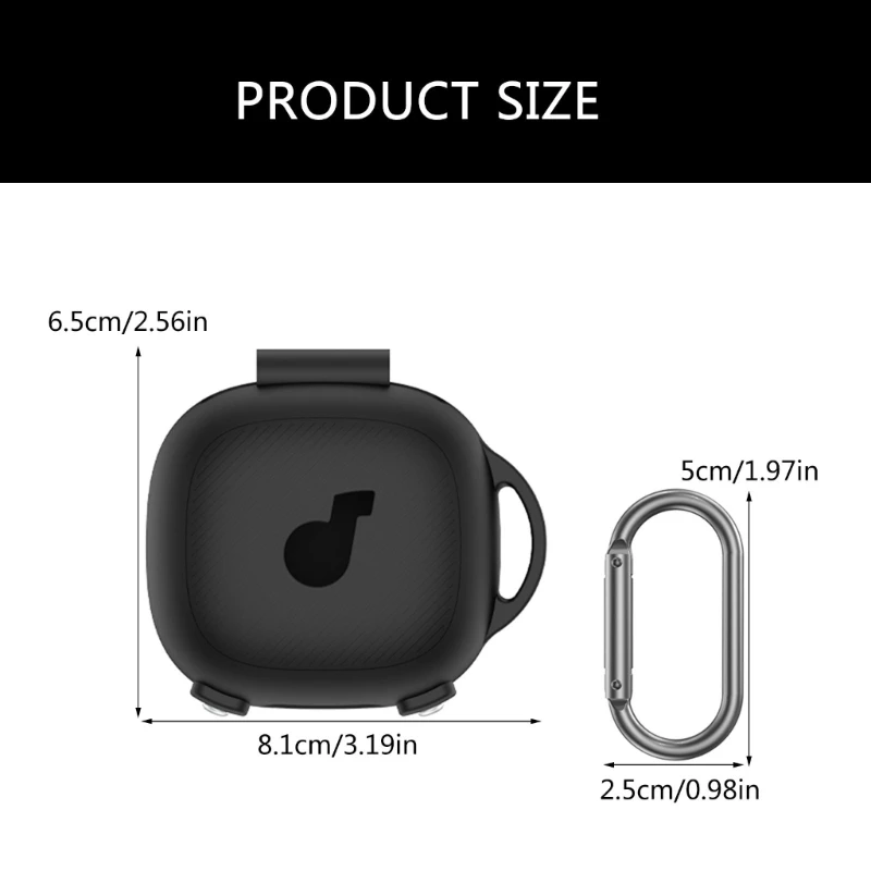 Silicone Protective Sleeve For Anker Soundcore Sport X20 Earphone Shockproof&Dustproof Protector Cover Case - view 6