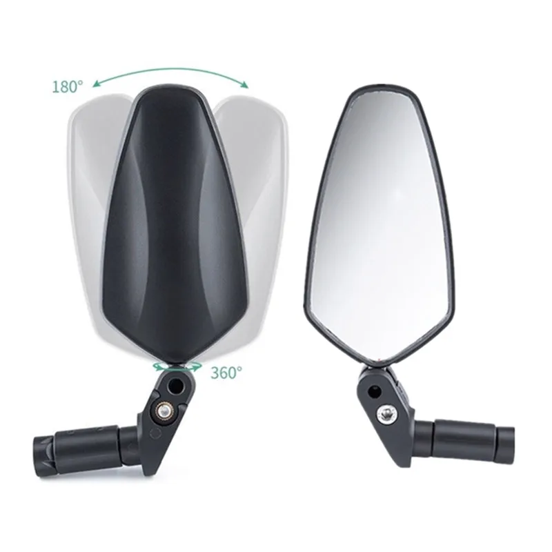

Лидер продаж, 1 шт., безопасное зеркало заднего вида для велосипеда, широкоугольные зеркала на руль MTB 360 ° Аксессуары для велоспорта с регулируемыми линзами