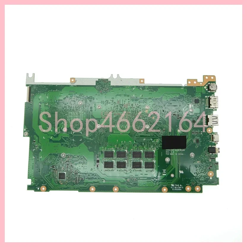 Imagem -02 - Placa-mãe para Laptop Asus Mainboard i3 i5 Cpu I78th Gen 8gb de Ram Q505uar Q525ua Q525uar Ux561u Ux561unr Ux561uar Ux561uar