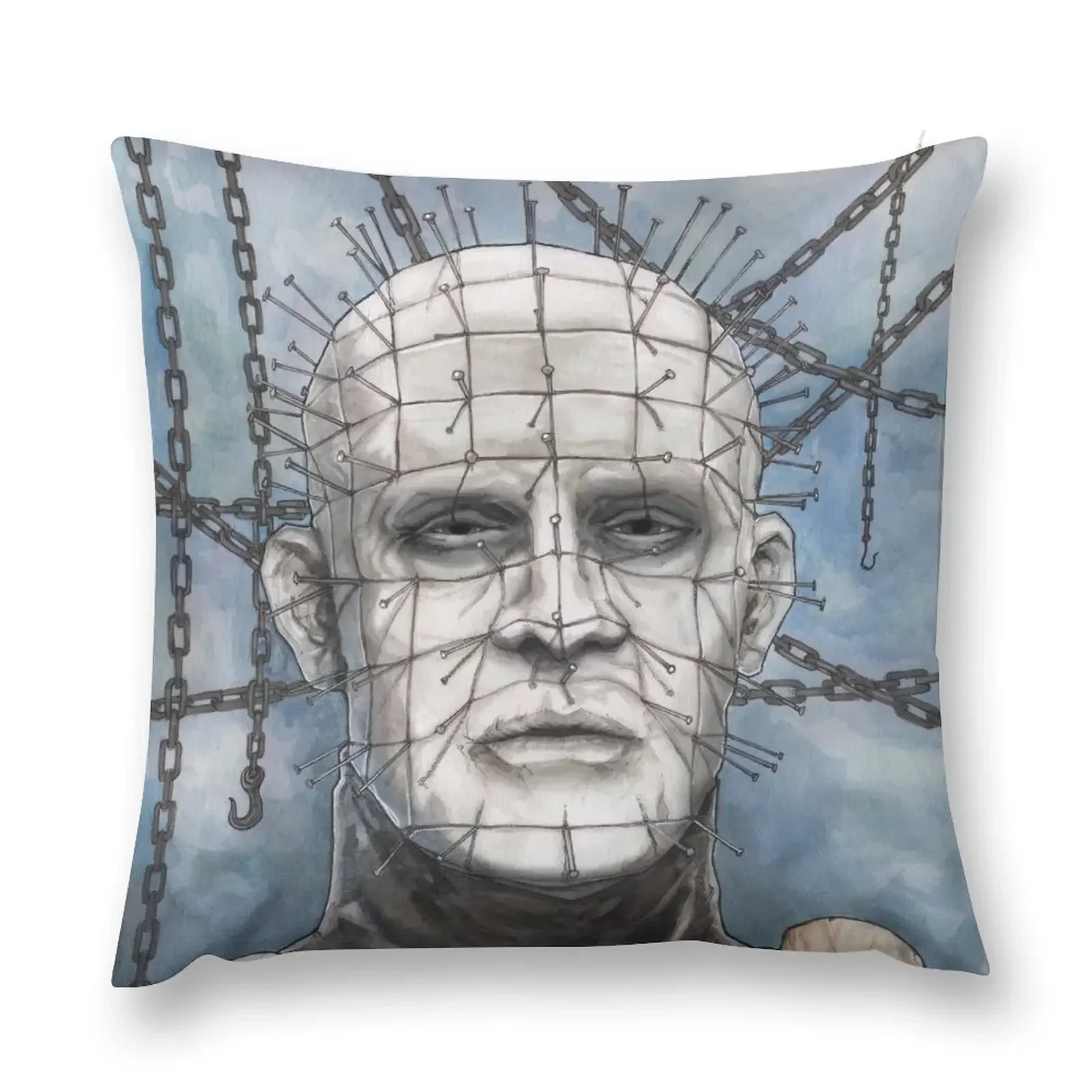 

Pinhead Hellraiser Throw Pillow christmas cushions covers Anime Cushion Cover pillow