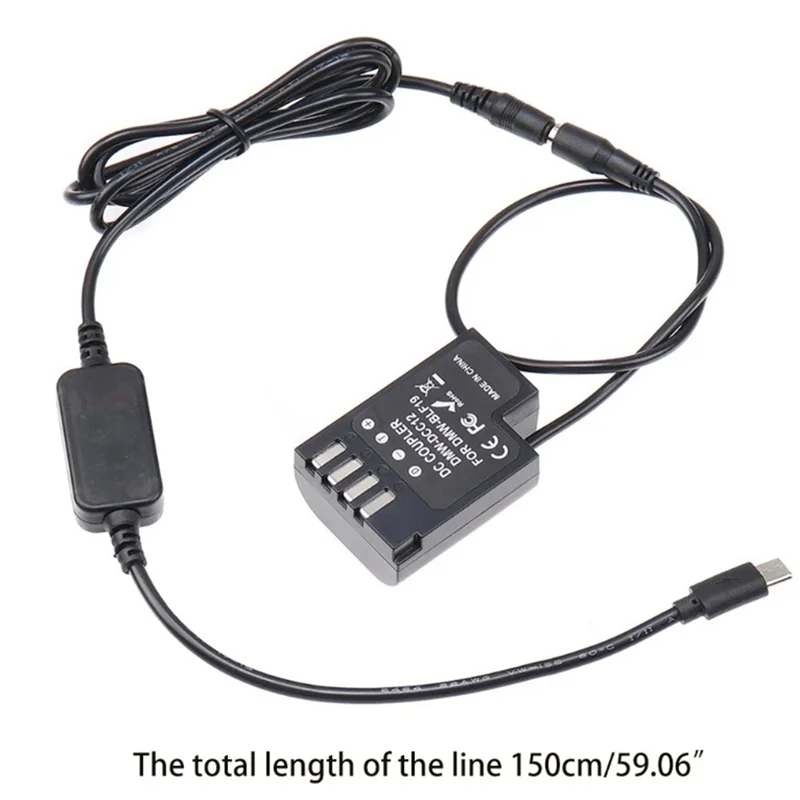 

A19E-DMW-BLF19E Полностью декодированная поддельная батарея DMW-DCC12 + линия регулировки напряжения USB-4017, 8,7 В
