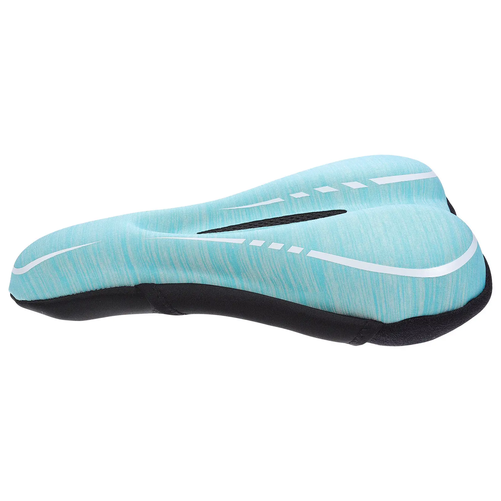 

Premium Thick Silicone Bike Saddle High Elastic Sweat Wicking Breathable Ergonomic Design Universal Comfortable Cycling Seat Pad