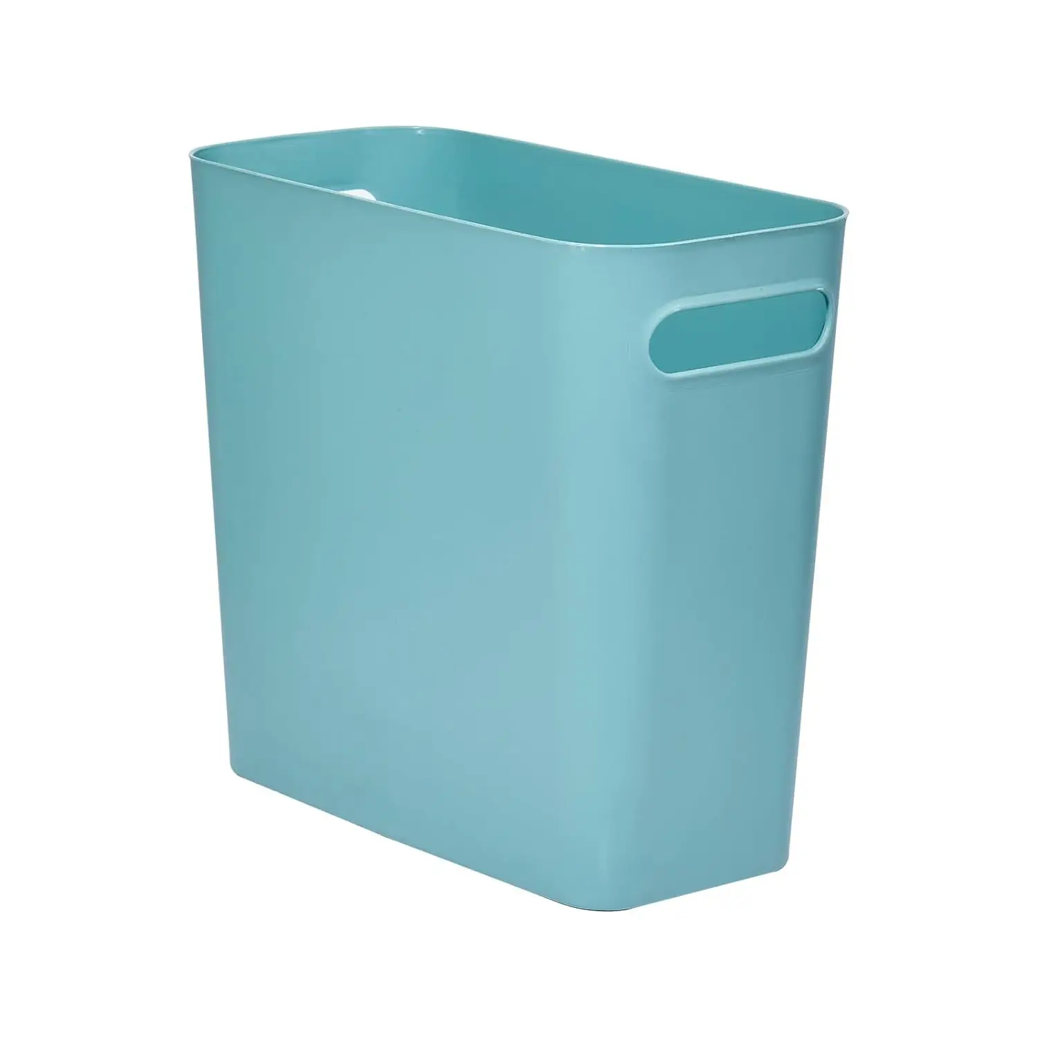 

Small 1.8 Gallon Green Trash Can for Office, Home, Bathroom & Kitchen