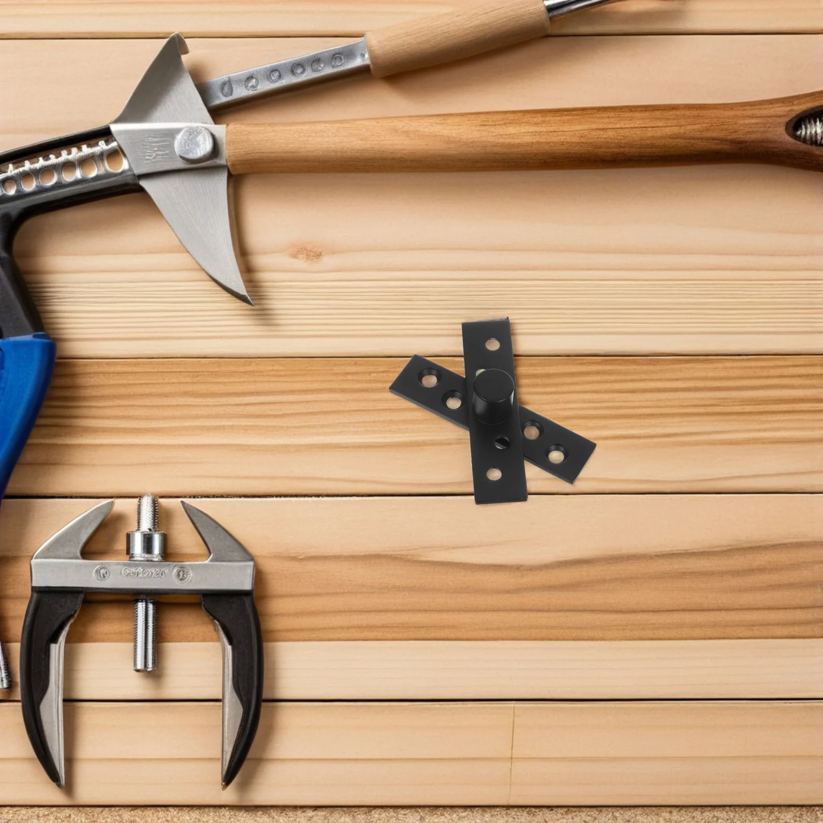 

4pcs Stainless Steel Invisible Hinge Hidden Pivot Door Hinge 360 Degree Rotation Shaft For Kitchen Bathroom