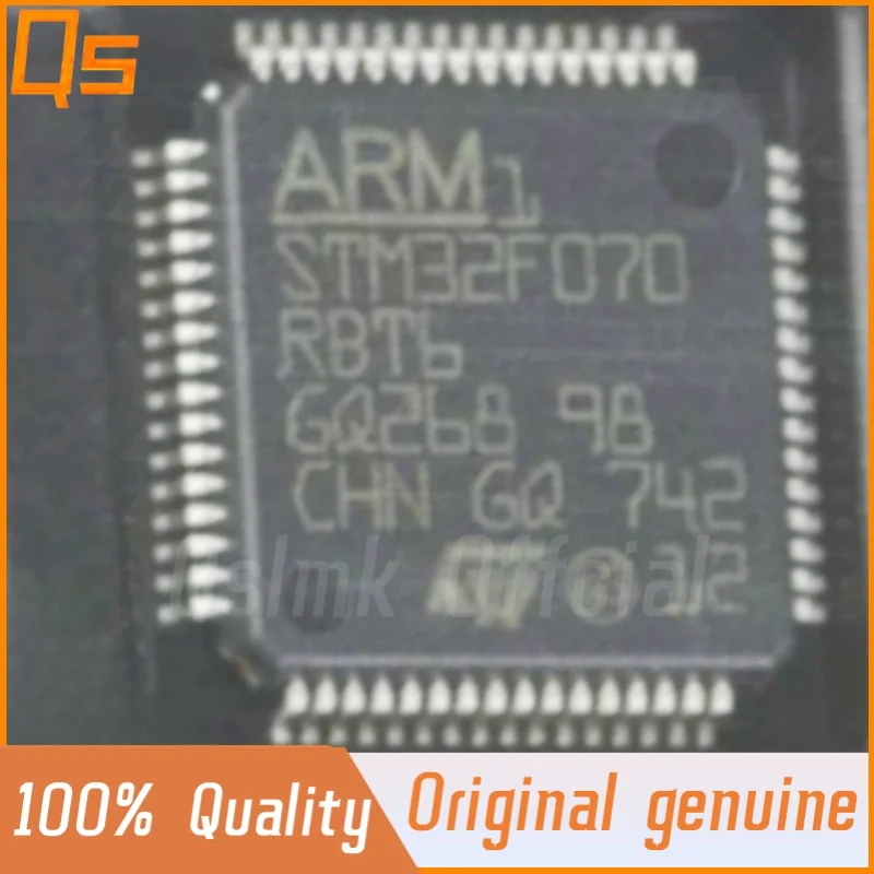 New Original STM32F070RBT6 LQFP-64 ARM Cortex-M0 32-bit microcontroller MCU - Image 3