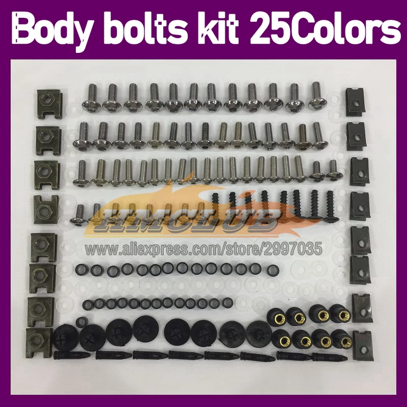 268PS Body Bolt Screw Nuts For KAWASAKI NINJA ZX10R ZX 10R 10 R ZX-10R 2016 2017 2018 2019 2020 Fairing Bolts Full Screws Kit