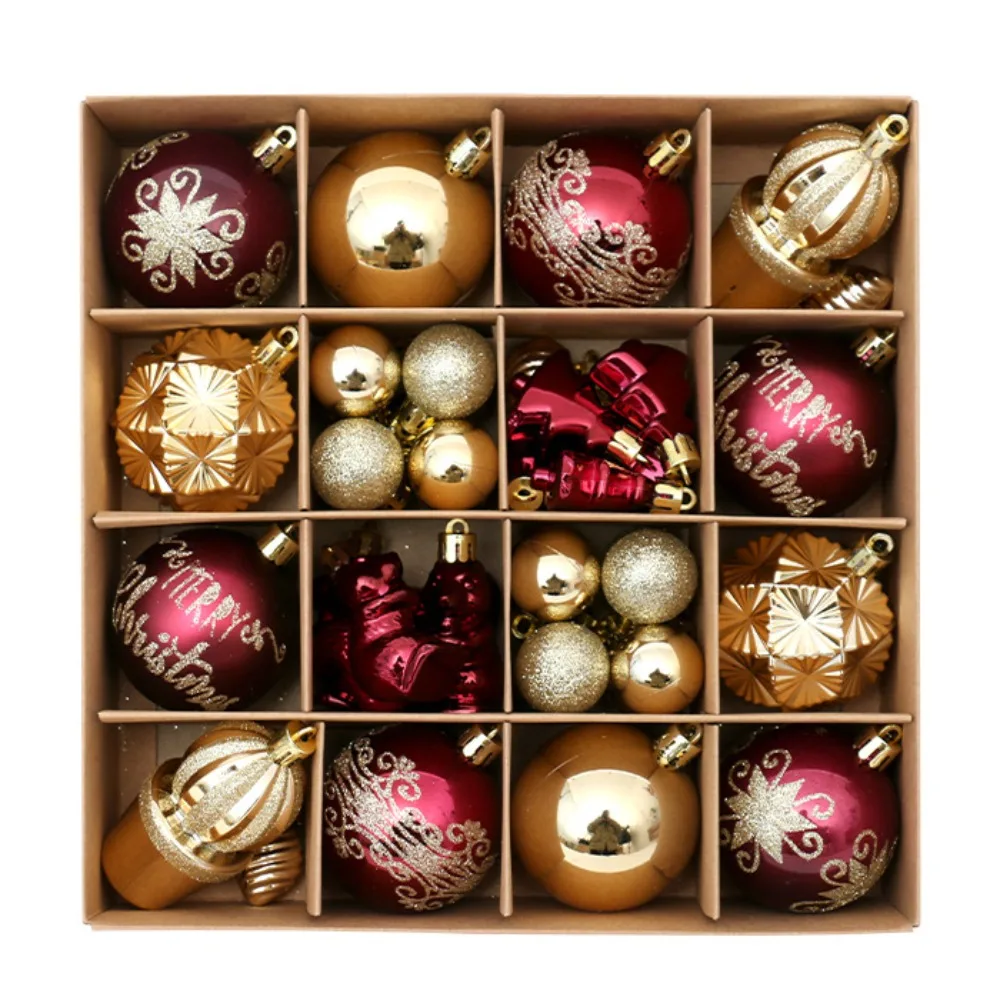 

Небьющиеся рождественские украшения, шары, подвесные блестящие рождественские шары, украшения, сделай сам, пластиковые елочные украшения