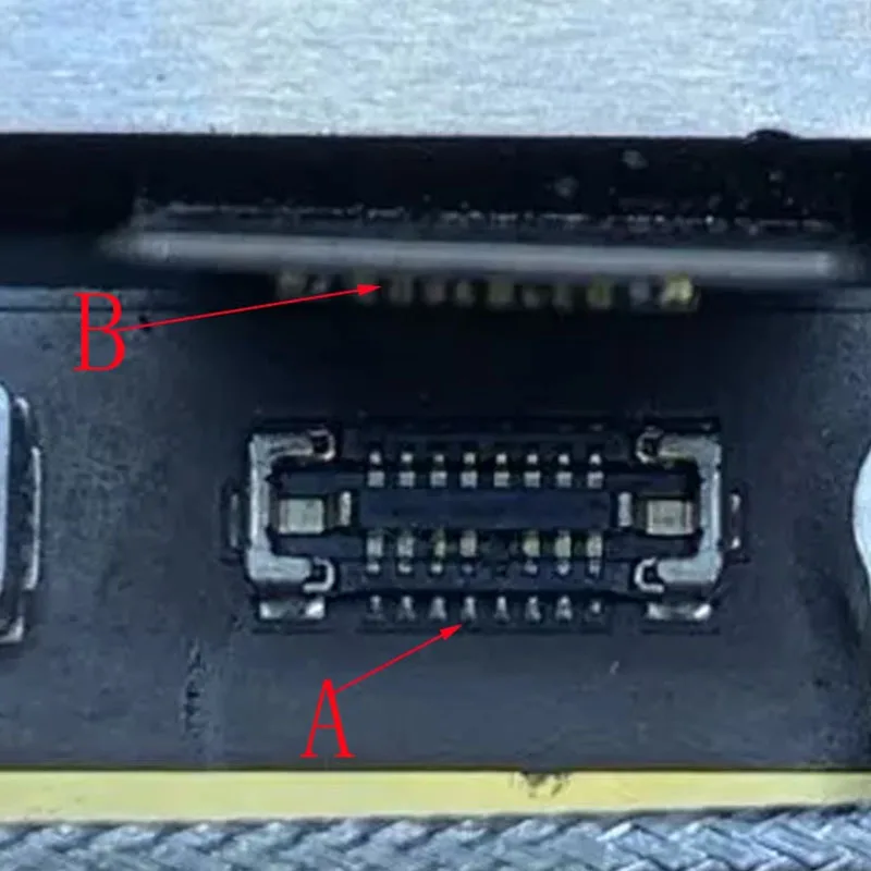 2-10szt Podświetlenie kamery LED Flex FPC Złącze kontaktowe Wtyczka do MacBooka Air Retina 13,6 cala M3 2024 A3113 16-pinowe — zdjęcie produktu 3