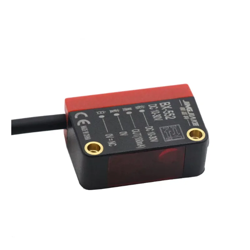 1pcs BX-552 BX-662 Background suppression photoelectric sensor/laser reflection sensor, adjustable distance