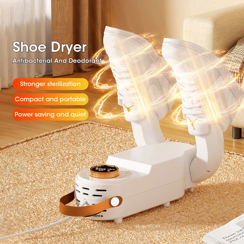 Smart Shoe Drying Machine 220V Foldable Constant Temperature Drying Machine for Fast Heating Deodorization Shoe Drying Machine