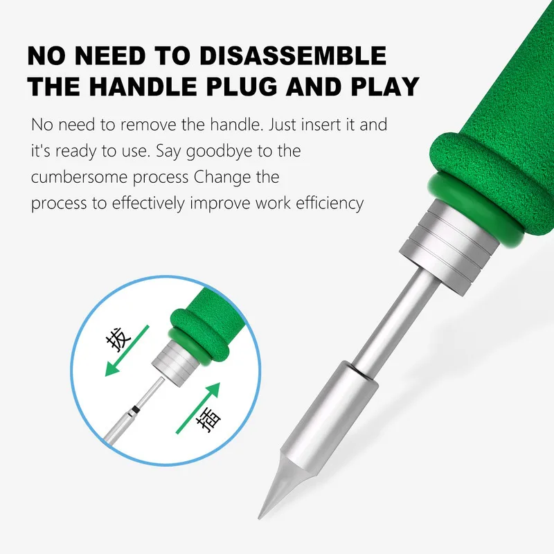 أطراف لحام C245 بدون انتظار، قلب تسخين متكامل مع حساسية عالية للإصلاحات السريعة، تجربة لحام سلسة