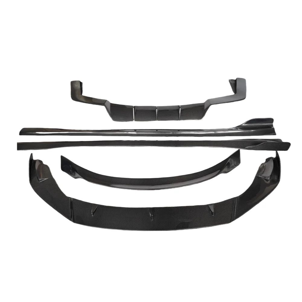 

Carbon Fiber Front Lip Rear Spoiler Side Skirts Carbon Fiber Rear Spoiler Body Kit for 2014-2018 Maserati Ghibli