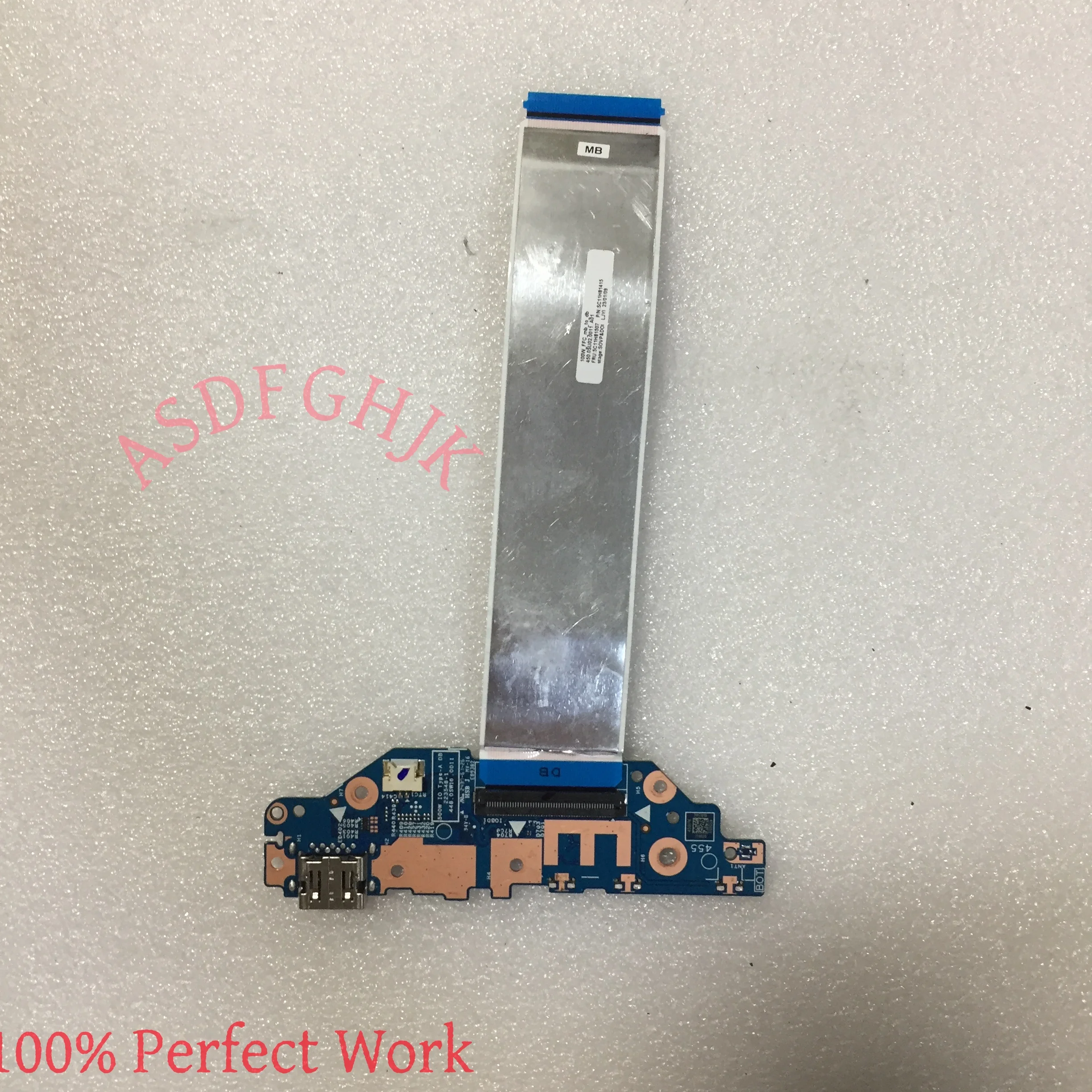 FOR Lenovo Yoga Gen4 500w 223548-1 448.0SW17.0011 USB IO Board 5C11H81507 Cable Freeing shipping