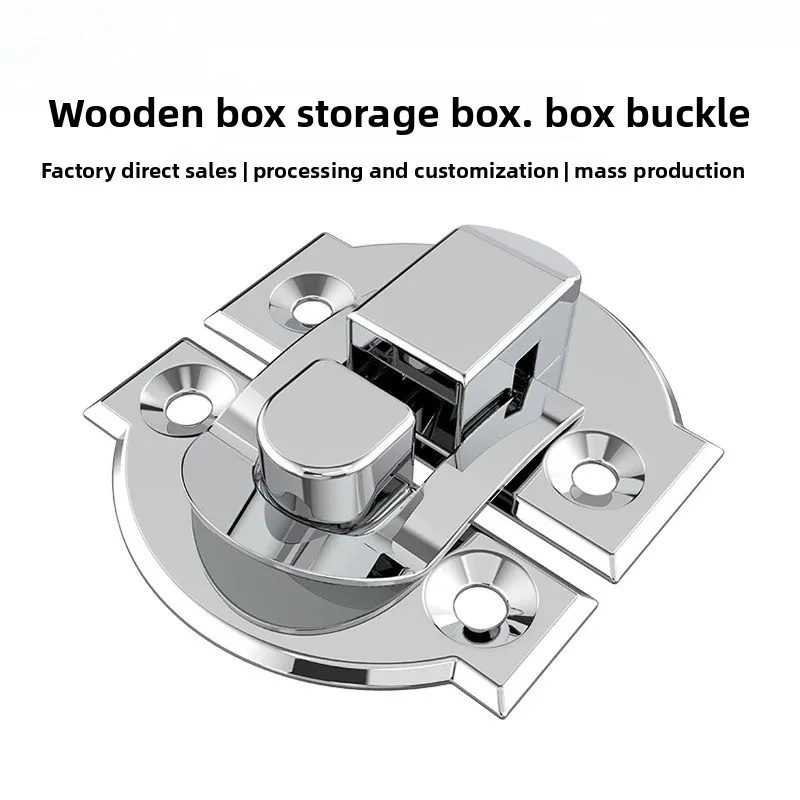 5pcs Wooden Craft Fasteners Clasps for Handmade Wooden Boxes Jewelry Storage Box Cosmetic Box Gift Box Clasps