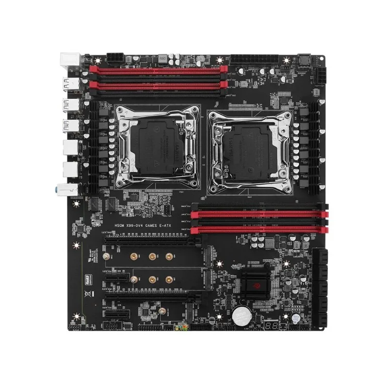 For X99 two-way main board CPU set 36 cores 72 threads studio game multi-open rendering design clip