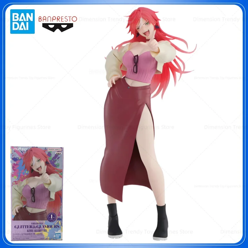 En stock Bandai Banpresto Original GLITTER GLAMOURS Anime Marriage Toxin Kimie Arashiyama Figurine d'action en PVC Modèle Jouet Cadeau DT