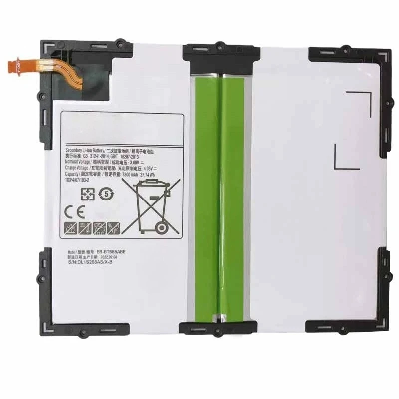 EB-BT585ABE Tablet Battery For Samsung Galaxy Tab A 10.1(2016) T580 T580 High Quality Replacement Battery 3.8V 7300mAh