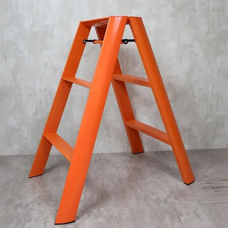 Folding Aluminium Ladders Scaffolding Stool Foldable House Ladder Portable 3 Step Stairs Climbing Multifunction Home Furniture