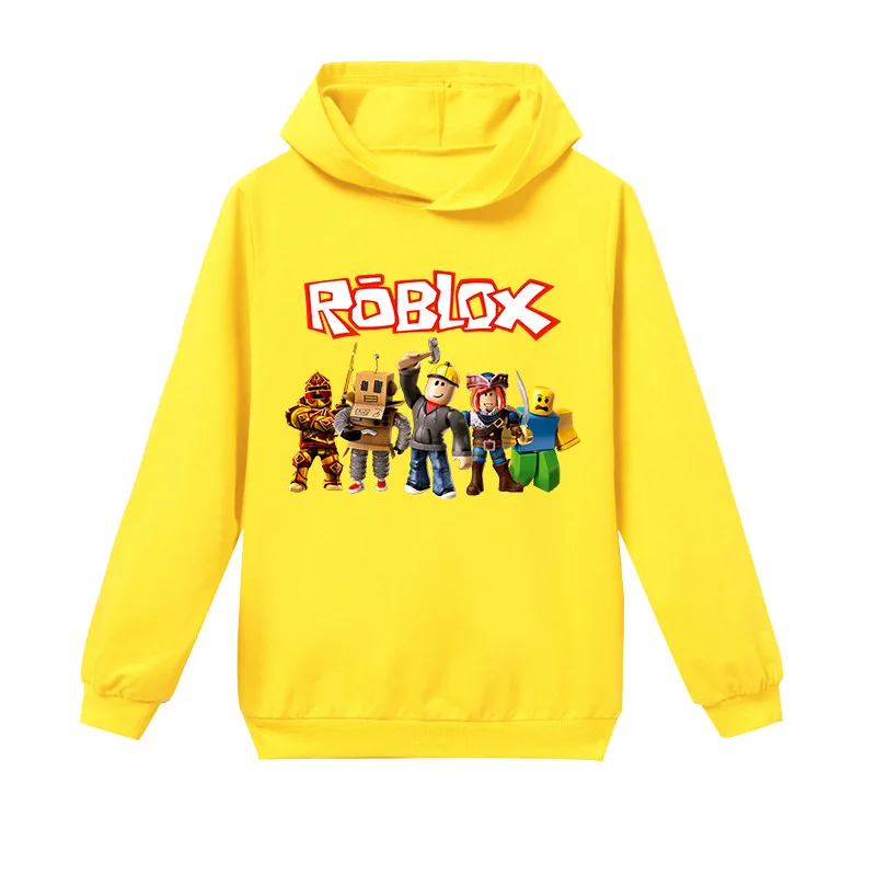 Nouveau jeu ROBLOX série thème dessin animé imprime à capuche automne hiver décontracté chaud mode sweat à capuche vêtements cadeaux