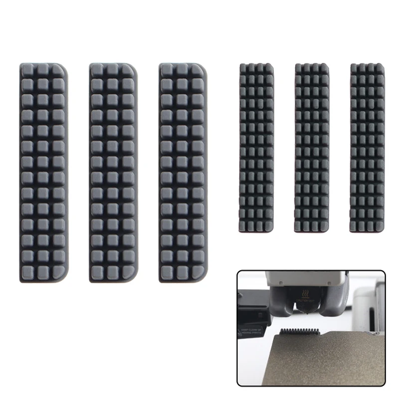 Nozzle Borstel voor Bambu Lab A1/A1 Mini Prusa XL Ruitenwisser Siliconen Borstel Broeinest Gemonteerd Scrubber Schoonmaken Tool 3D Printer Accessoires