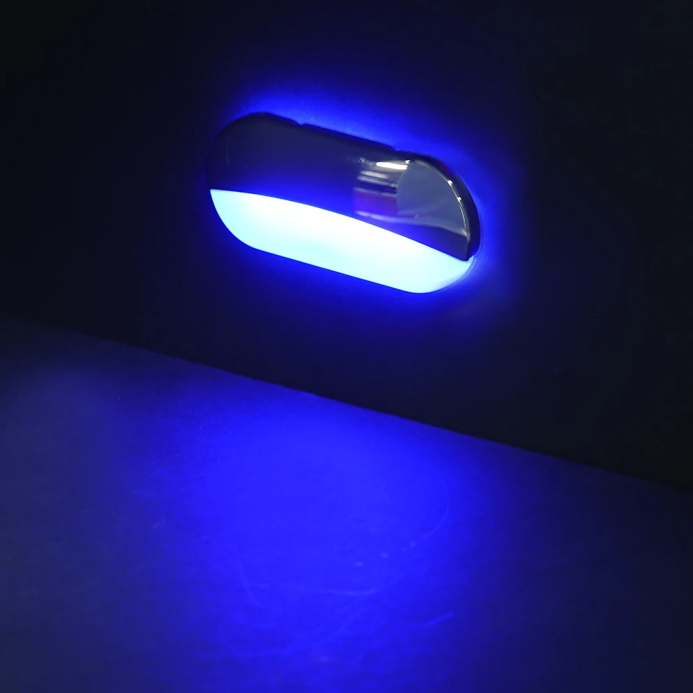 

2 X 12V Marine Boat LED Courtesy Stair Light RV Trailer Corridor Garden Step Lights