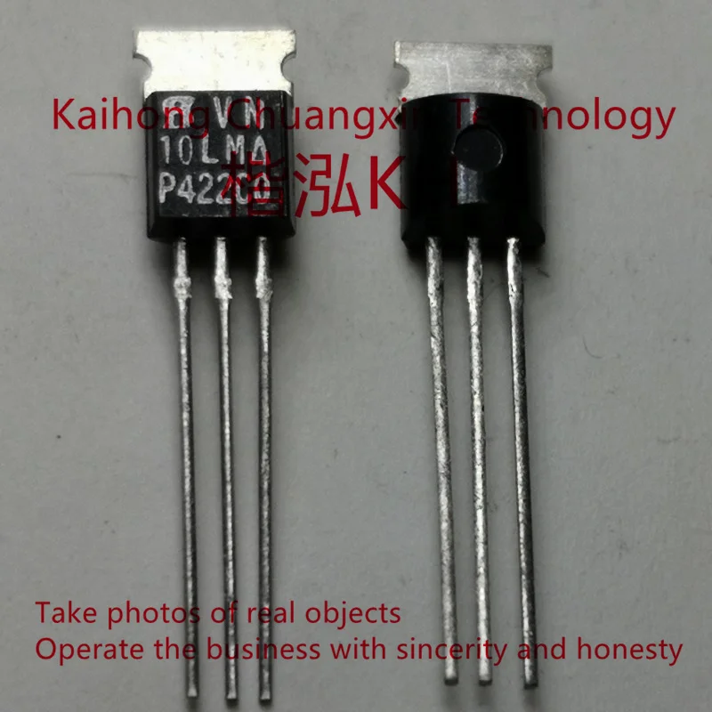 10PCS/LOT VN10KM VN10LM   N-Channel Enhancement-Mode MOS Transistors TO-92