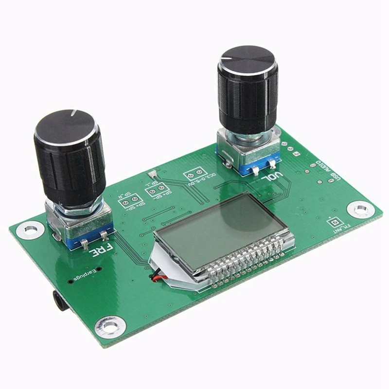 FM 87-108Mhz DSP&PLL LCD Stereo Radio Receiver Module + Serial Control Wireless Audio Campus Broadcast Receiver