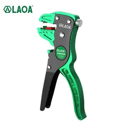 LAOA Automatic Wire Stripper Flatwire Cutter Stripping Plier 0.2 to 4mm Range Length Adjustment For Electrician