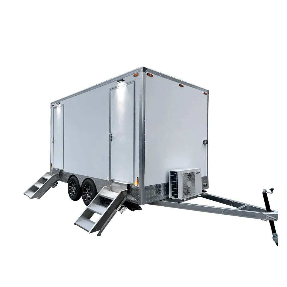 Shower Trailer Restroom Portable Toilet Trailer For Sale Portable Restroom Toilet