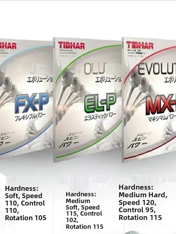 TIBHAR تنس الطاولة المطاطет ELP MXP FXP FXS تغيير ELS MXS MXD Thi Sponge Ba Power لتنس الطاولة Raet