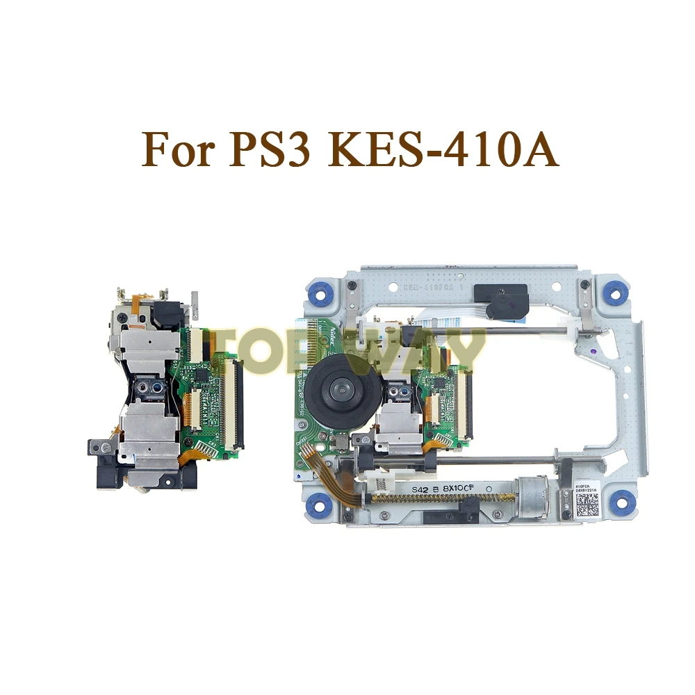 1 Uds KES 410A cabezal láser para consola de juegos PS3 KEM-410ACA KEM 410CCA lente láser óptica Bluray pastilla con marco